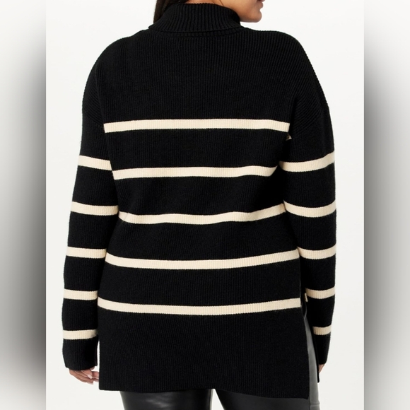 🆕️The Drop Womens Camilla Drop-Shoulder Turtleneck Size 3X - Picture 2 of 6